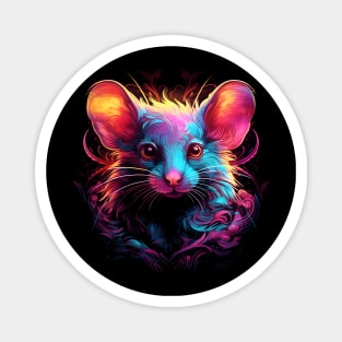 Neon rodent #15 Magnet